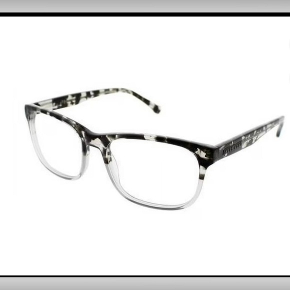 Marc Ecko Accessories - MARC ECKO CUT & SEW Eyeglasses HISTORICAL Black Camo Fade 53MM with case